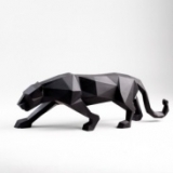 y16427 - 幾何切面動物-立體雕塑.擺飾 立體擺飾系列 動物、人物系列-臥室裝飾品創意擺